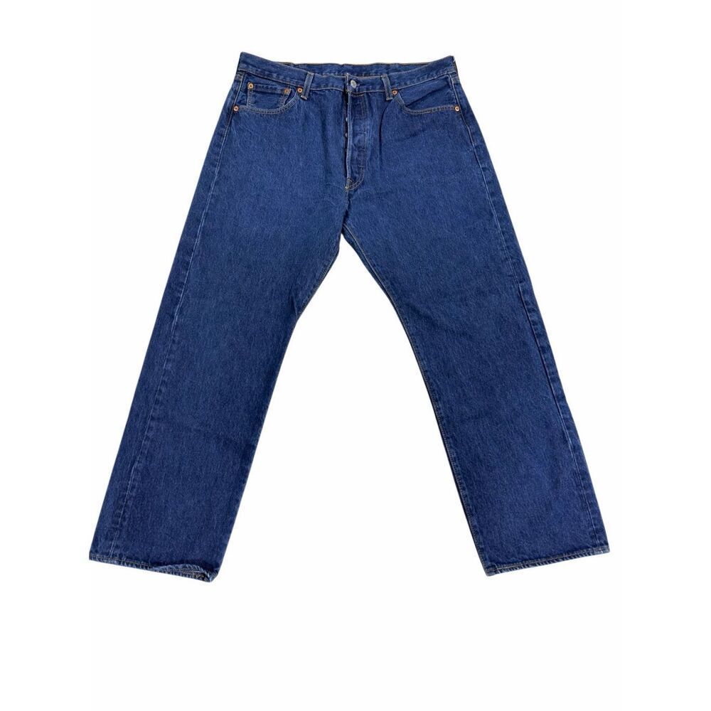Levi’s 501 XX Mens Jeans 38X32 Blue WPL423 Button Fly Made In Mexico 100% Cotton